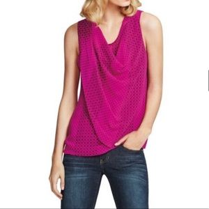 CAbi | brilliant floral pattern blouse